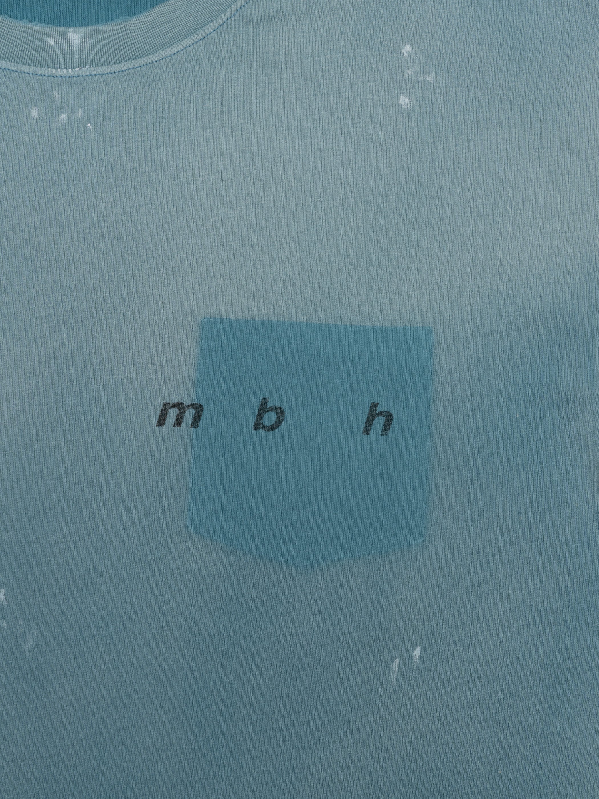 Hand Writing Teal T-Shirt - Image 3