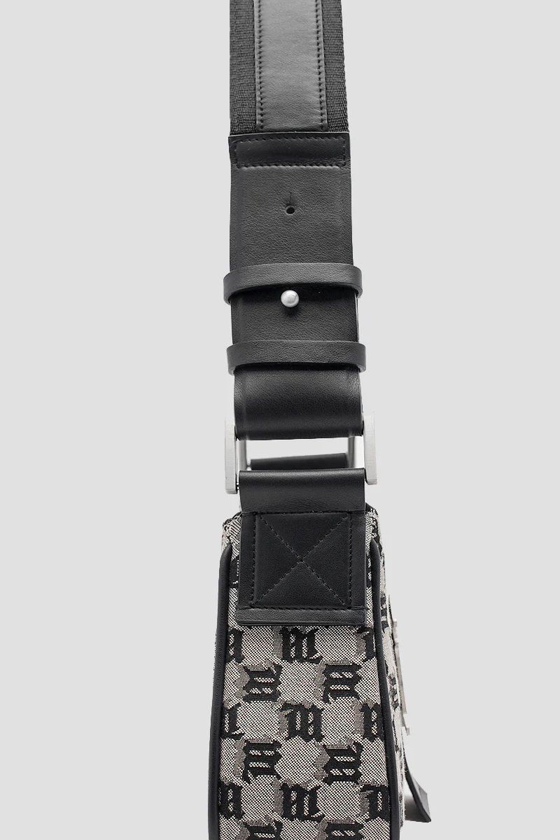 Jacquard Monogram Shoulder Bag Small - Image 5