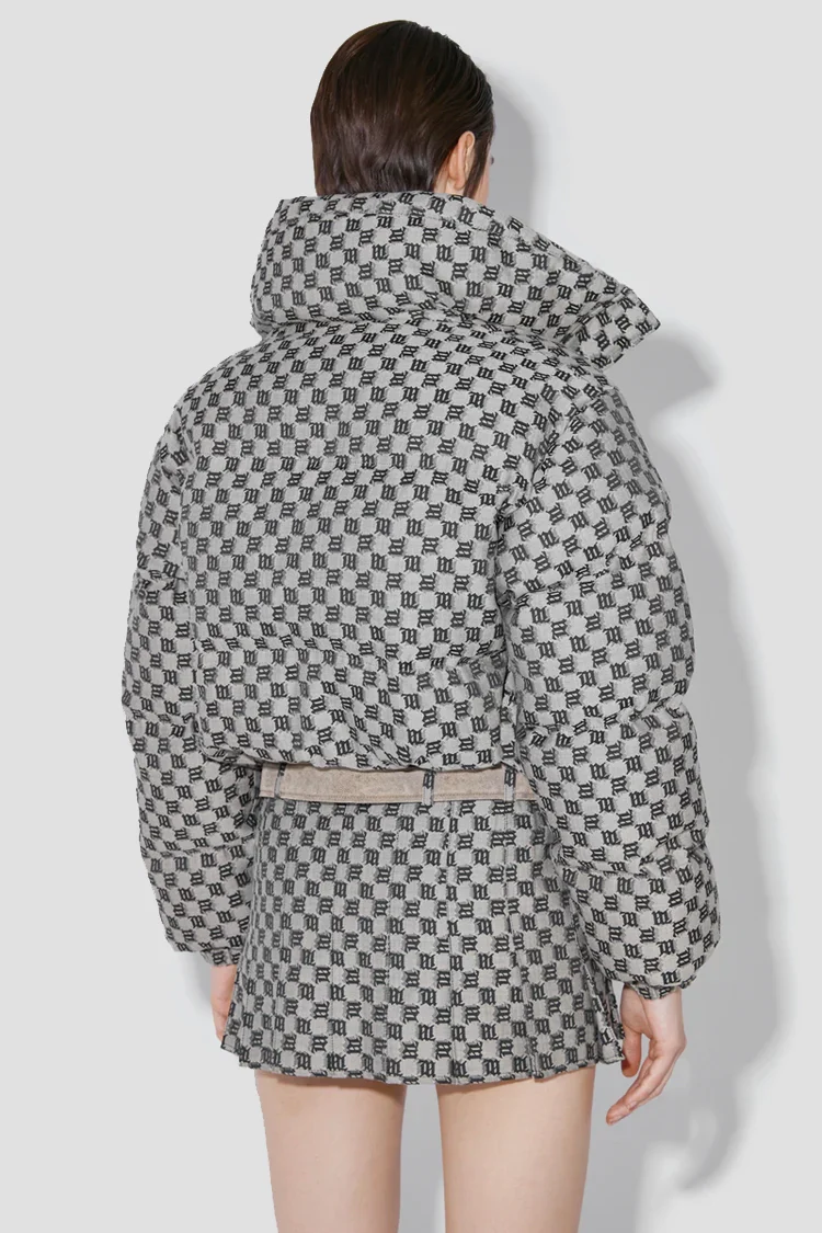 Monogram Jacquard Canvas Puffer - Image 3